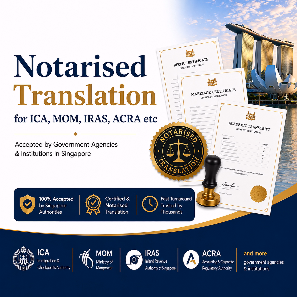 Notarised Translation with SAL